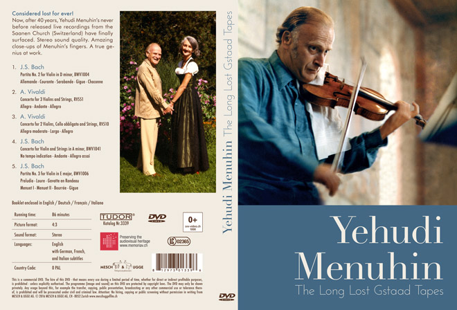 Menuhin DVD Cover